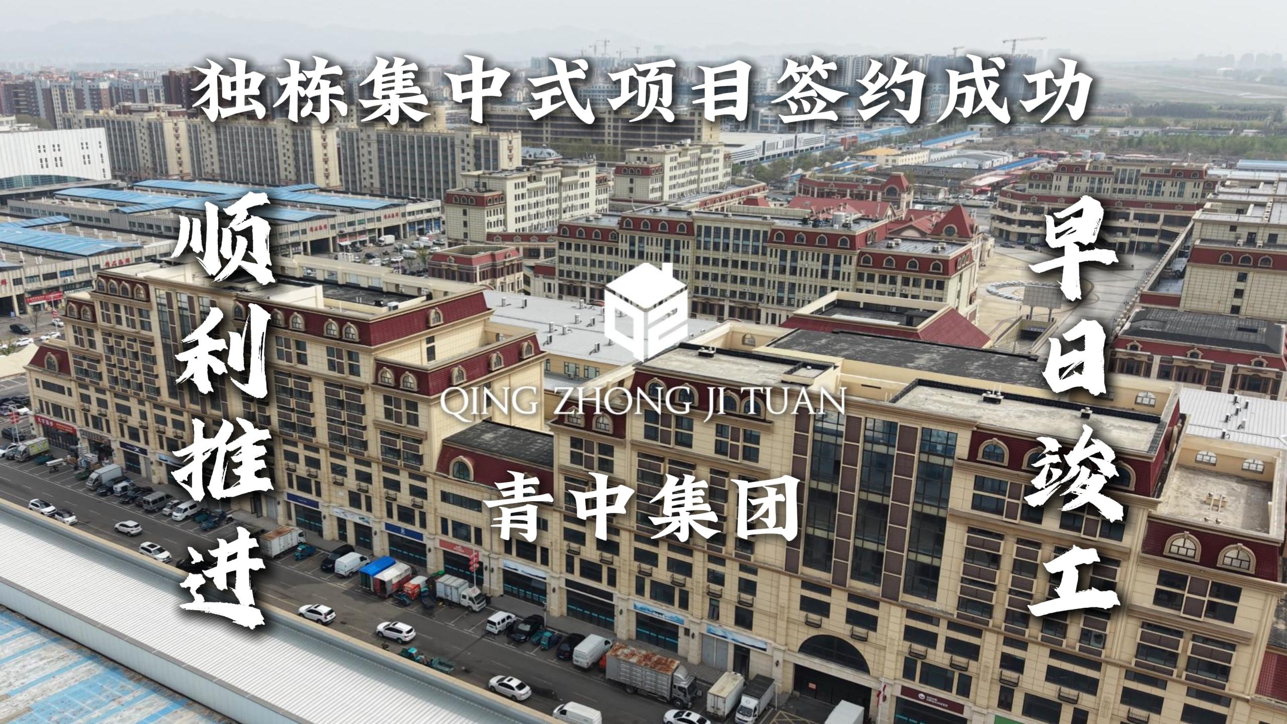 青岛青中集团“青中筑梦理想社区（泰豪国际广场）”签约暨开工仪式举行